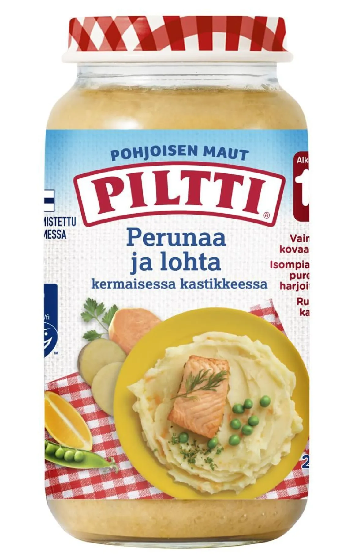 PILTTI POHJOISEN MAUT PERUNAA JA LOHTA KERMAISESSA KASTIKKEESSA 250