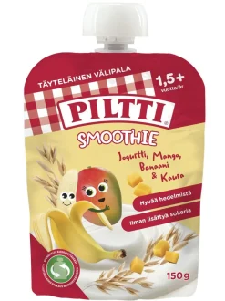 PILTTI SMOOTHIE JOGURTTI-MANGO-BANAANI-KAURA 1,5V+