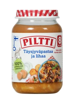 PILTTI TÄYSJYVÄPASTAA JA LIHAA 8KK 190 G