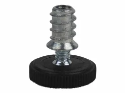PISLA KALUSTEJALKA M6X25 MM MUSTA+ KAULUSMUHVI 6X15MM