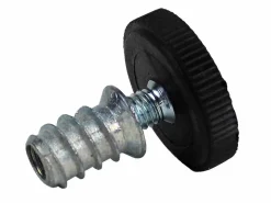 PISLA KALUSTEJALKA M6X25 MM MUSTA+ KAULUSMUHVI 6X15MM