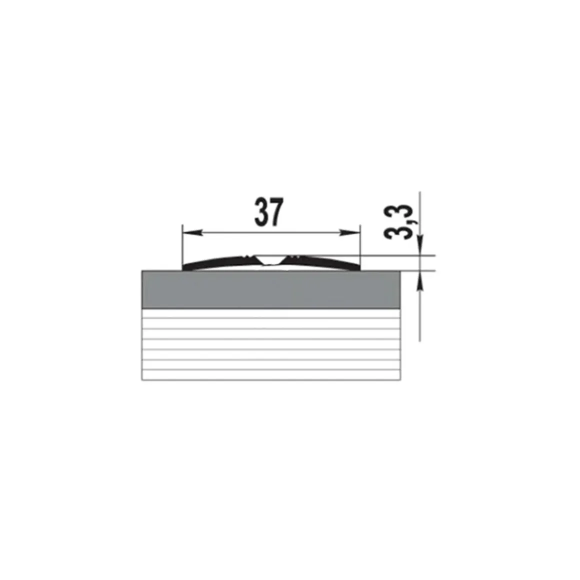 PISLA SAUMALISTA 38 HOPEA TAR.90CM
