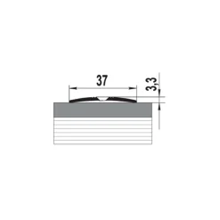 PISLA SAUMALISTA 37MM AL/MÄNTY TAR 90CM