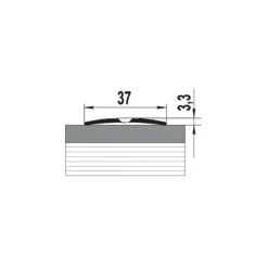 PISLA SAUMALISTA 37MM AL/MÄNTY TAR 90CM