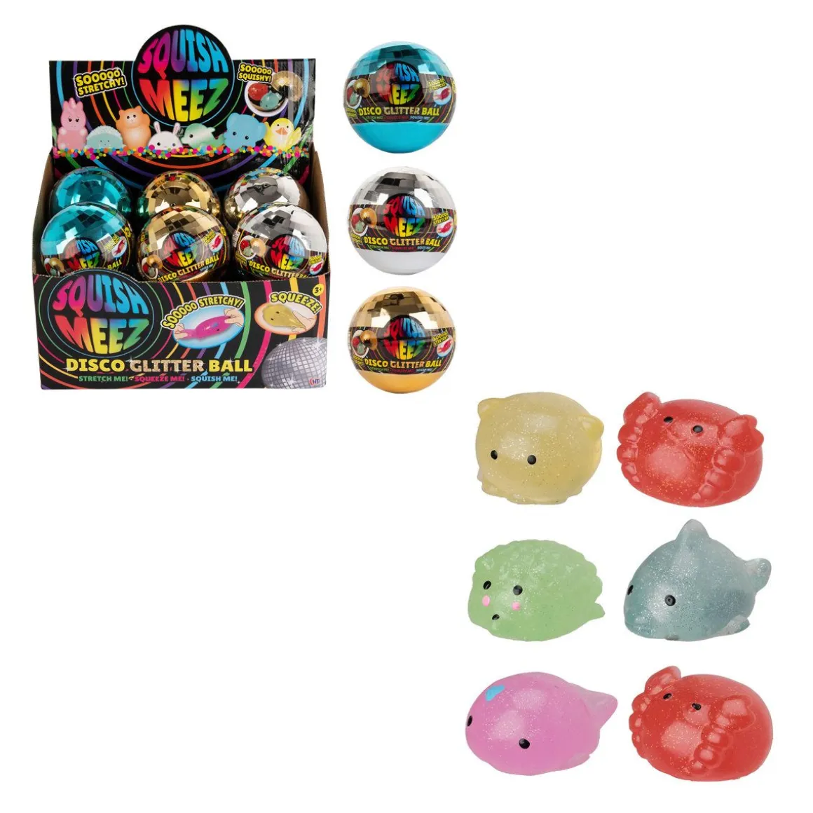 POCKET MONEY DISCO GLITTERPALLO-FIDGETYLLÄTYS
