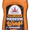 POPPAMIES WING SAUCE MEDIUM  340 G
