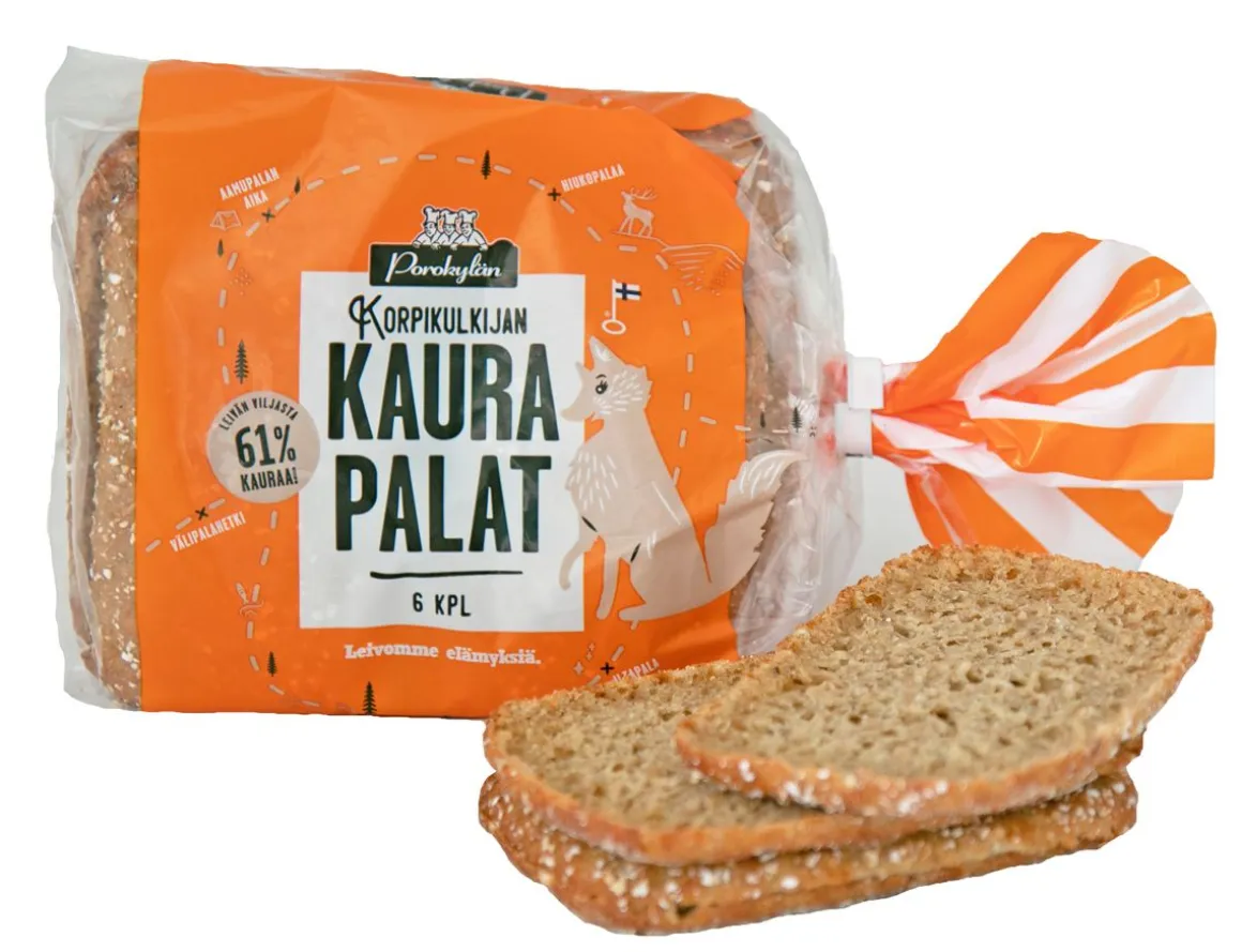 POROKYLÄN KORPIKULKIJAN KAURAPALA 6KPL 330 G