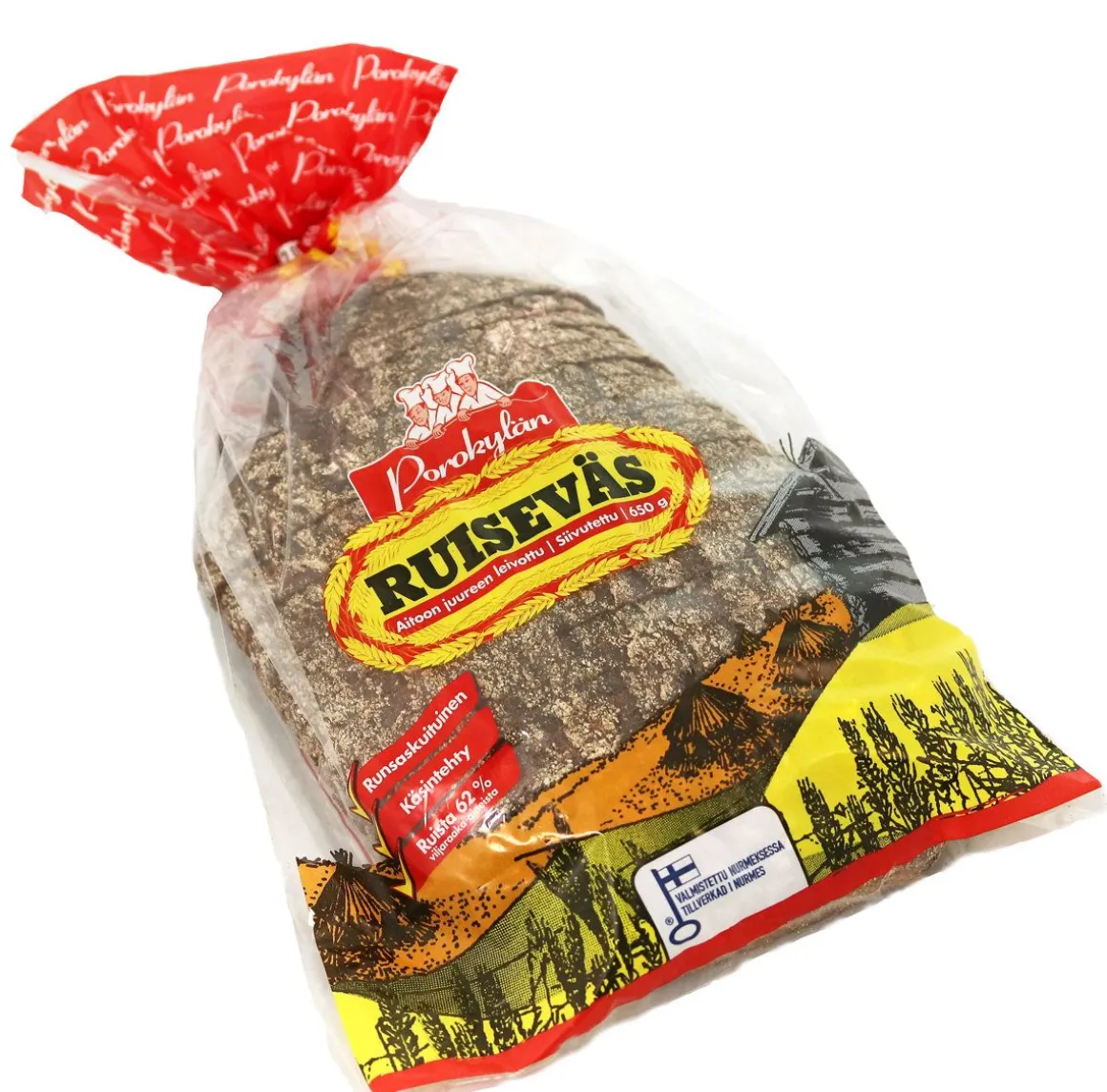 POROKYLÄN RUISEVÄS SIIVUTETTU 650 G