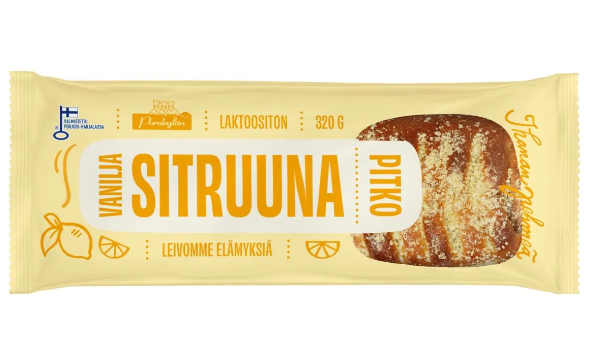 POROKYLÄN SITRUUNA-RAHKAPITKO 320 G