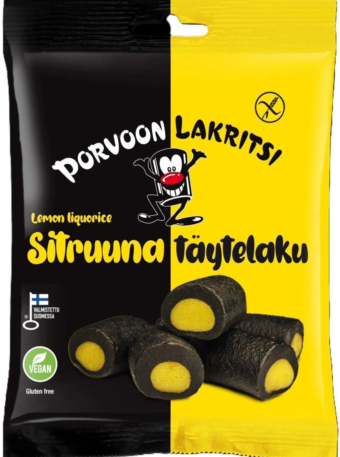 PORVOON LAKRITSI GLUTEENITON SITRUUNA 150 G