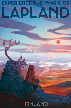 POSTIKORTTI MAGIC OF LAPLAND