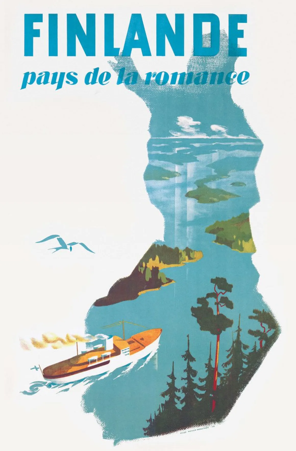 POSTIKORTTI PAYS DE LA ROMANCE
