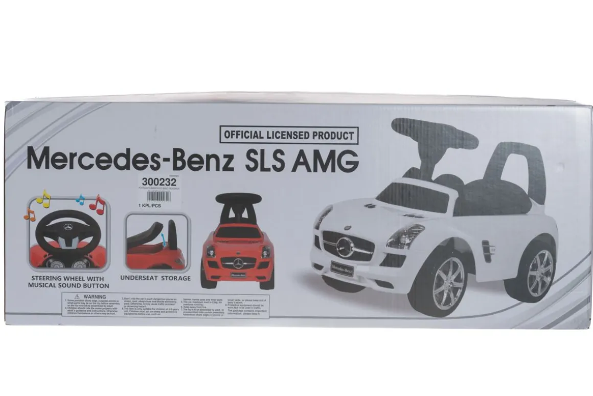 POTKUAUTO MERCEDES BENZ VALKOINEN