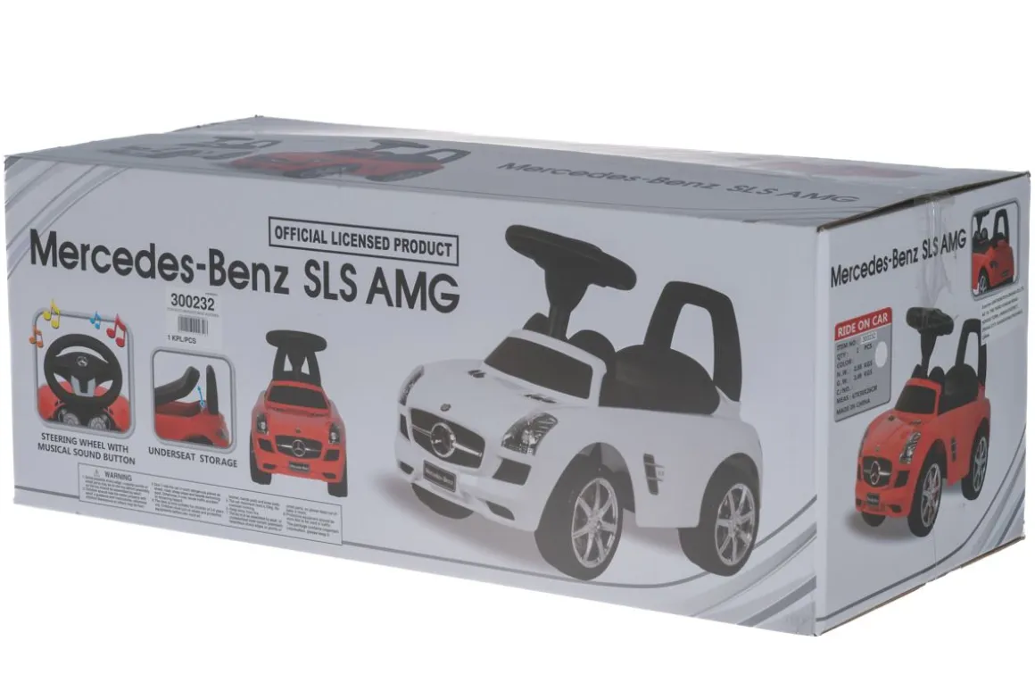 POTKUAUTO MERCEDES BENZ VALKOINEN