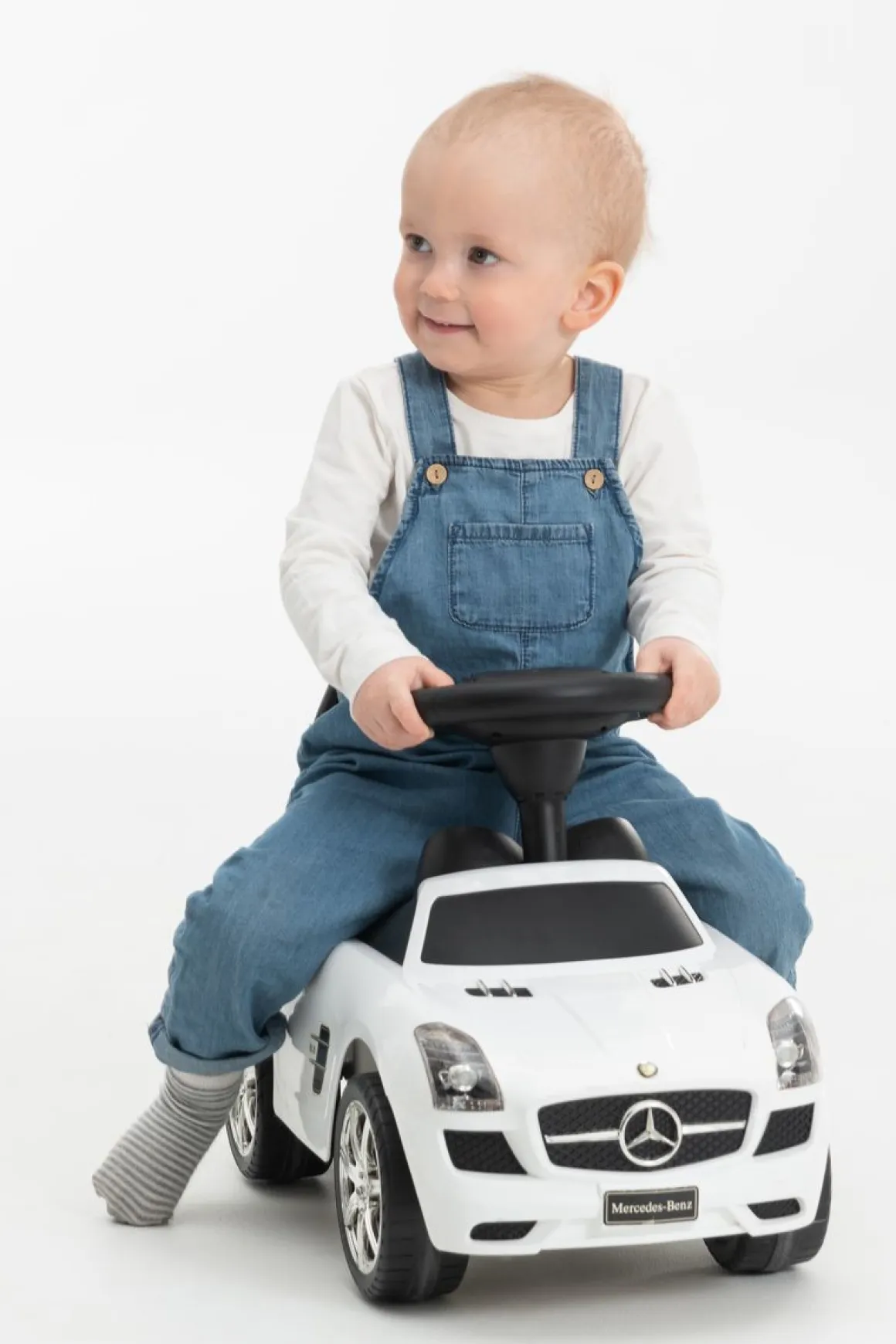 POTKUAUTO MERCEDES BENZ VALKOINEN