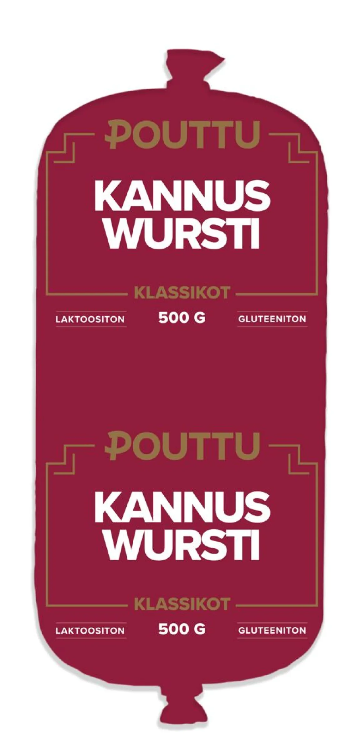 POUTTU KANNUSWURSTI TANKO 500 G