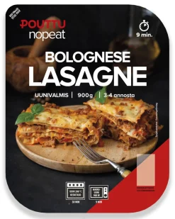 POUTTU NOPEAT LASAGNE BOLOGNESE 900 G