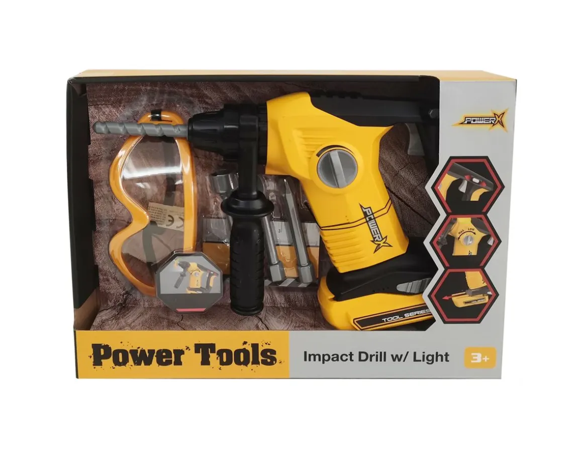 POWER X ISKUPORAKONE VALOLLA JA ÄÄNELLÄ