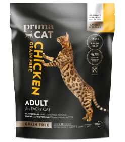 PRIMACAT TÄYSRAVINTO VILJATON KANA AIKUISILLE KISSOILLE 400 G