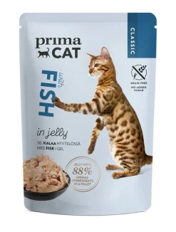 PRIMACAT CLASSIC KALAA HYYTELÖSSÄ 85 G