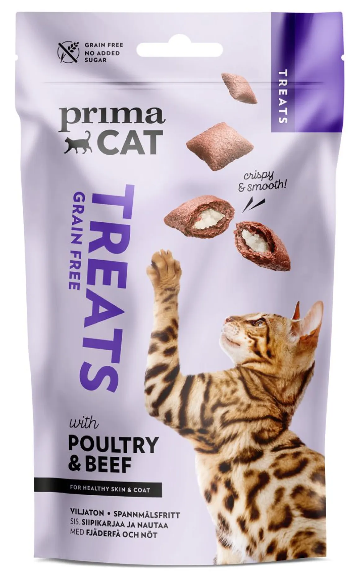 PRIMACAT TREATS CRUNCHY SKIN & COAT 40 G