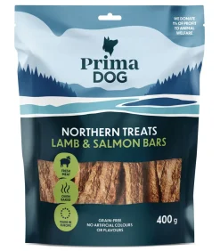 PRIMADOG NORTHERN TREATS LAMMAS-LOHITANKO 400 G