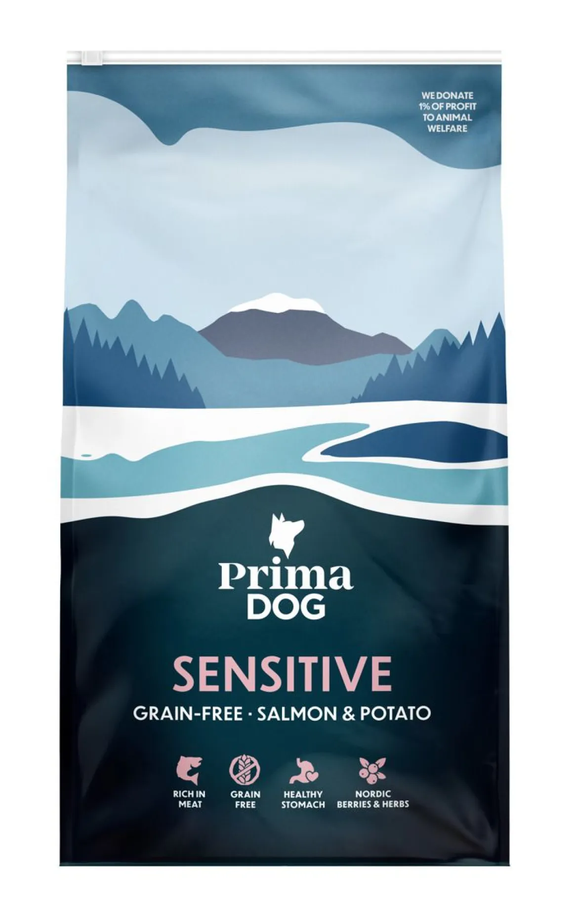 PRIMADOG TÄYSRAVINTO LOHI-PERUNA KAIKKI RODUT 10 KG