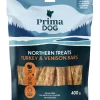 PRIMADOG NORTHERN TREATS KALKKUNA-PEURATANKO 400 G