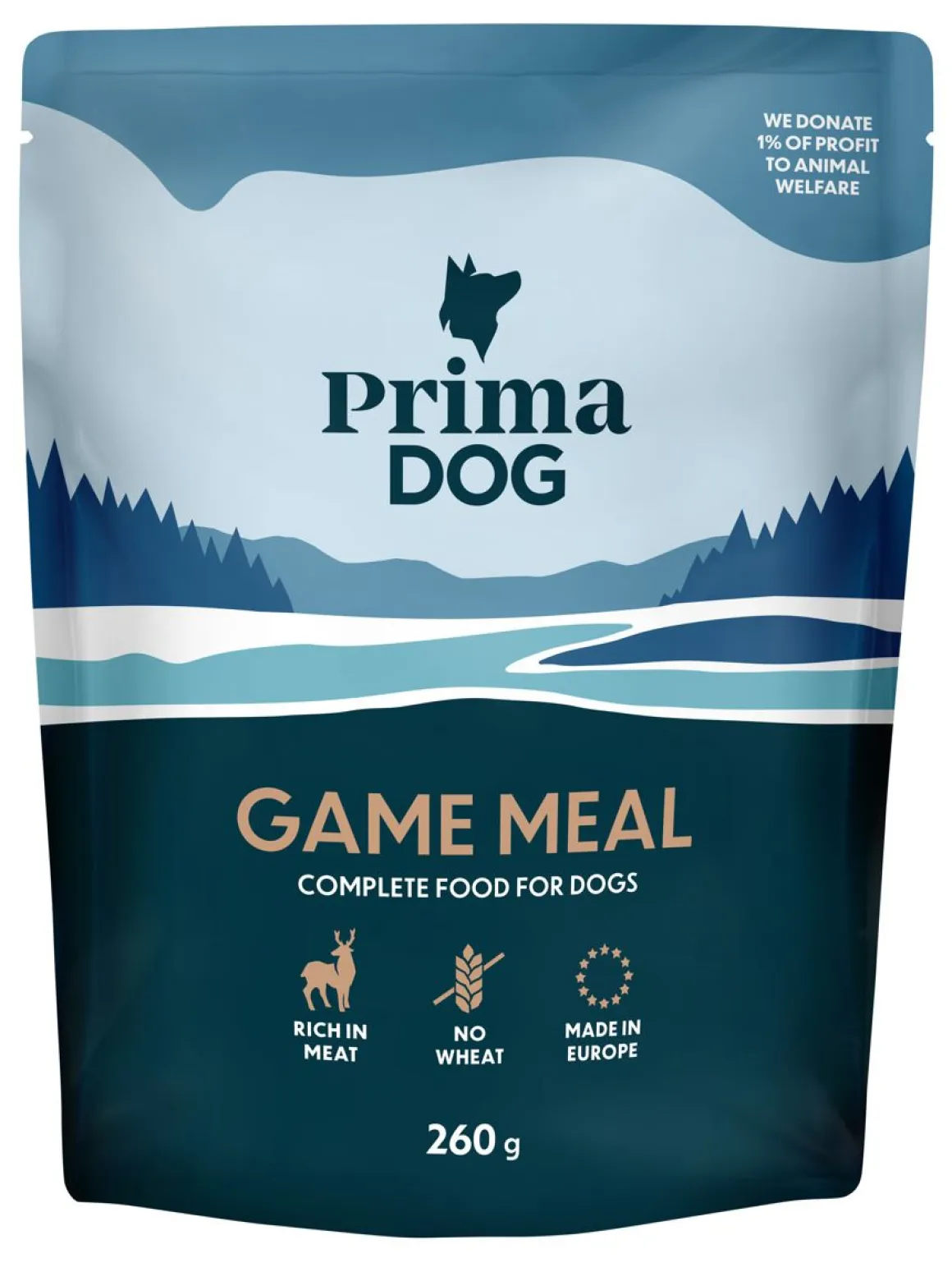 PRIMADOG RIISTA-ATERIA 260 G