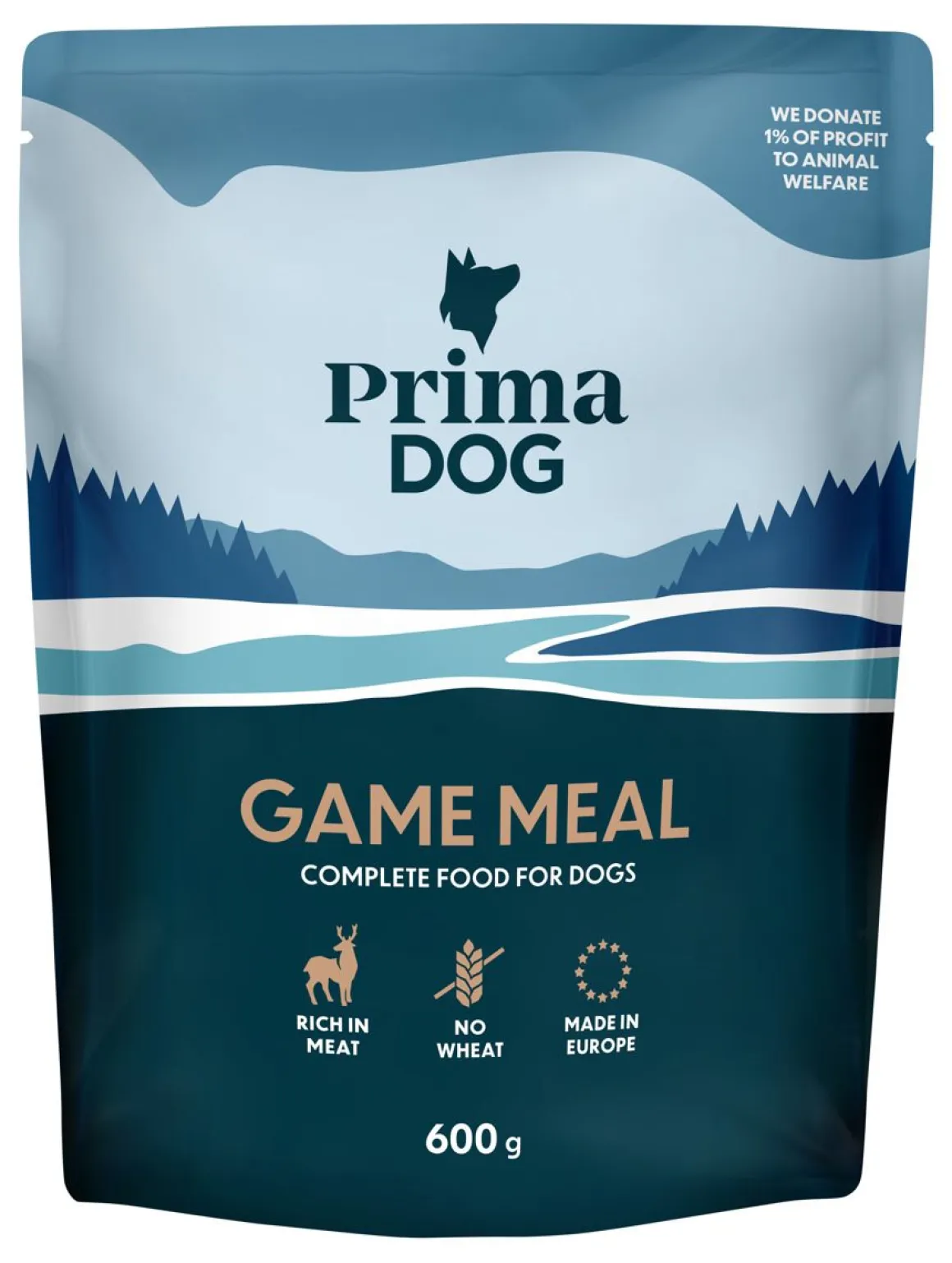PRIMADOG RIISTA-ATERIA 600 G