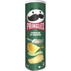 PRINGLES CHEESE AND ONION 185 G