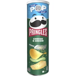 PRINGLES CHEESE AND ONION  185 G