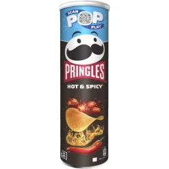 PRINGLES  HOT & SPICY  185 G