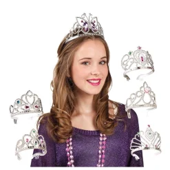 PRINSESSATIARA HOPEANVÄRINEN 1 KPL LAJITELMATUOTE 6 ERILAIST