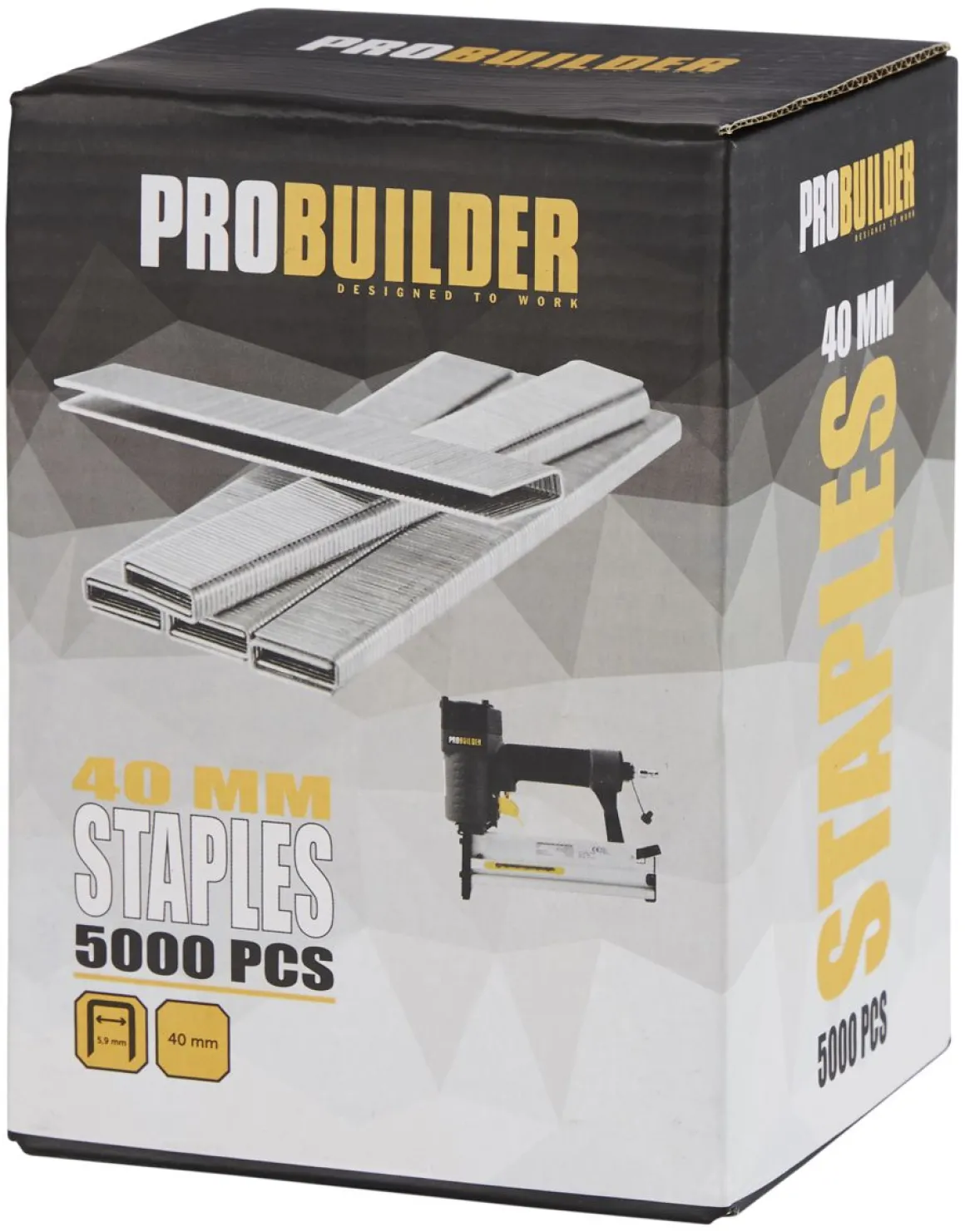 PROBUILDER HAKANEN YHDISTELMÄNAULAIMEEN 40MM 5000KPL