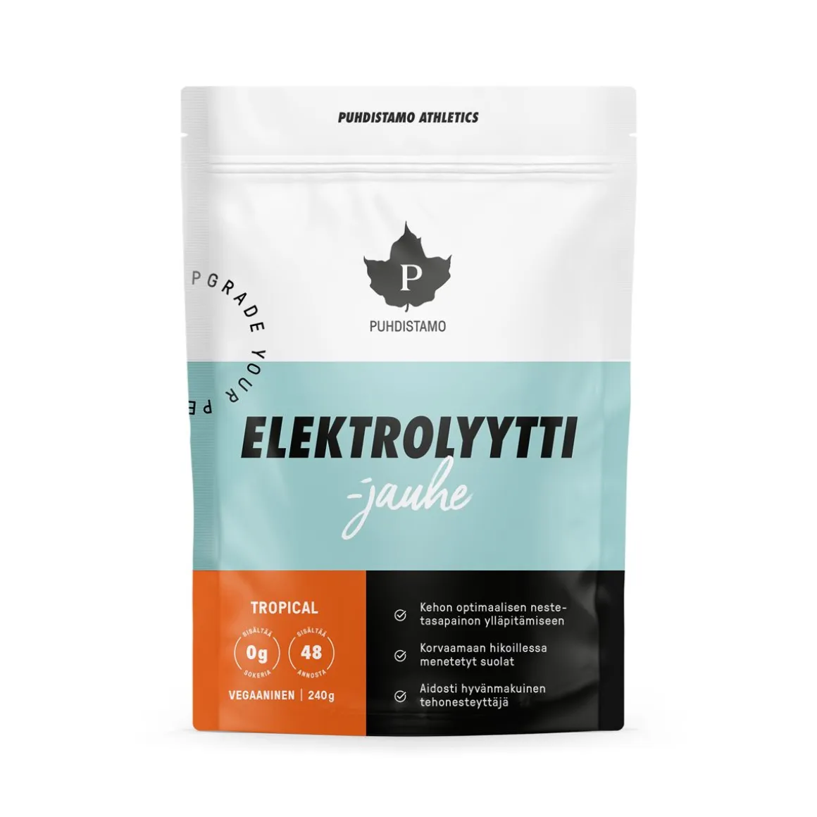 PUHDISTAMO ELEKTROLYYTTIJAUHE, TROPICAL 240 G