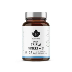 PUHDISTAMO TRIPLA SINKKI -KAPSELI 60 KPL