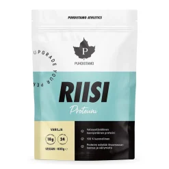 PUHDISTAMO AHTLETICS RIISIPROTEIINI VANILJA 600 G