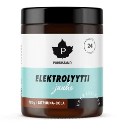 PUHDISTAMO ELEKTROLYYTTIJAUHE - SITRUUNA COLA 120 G