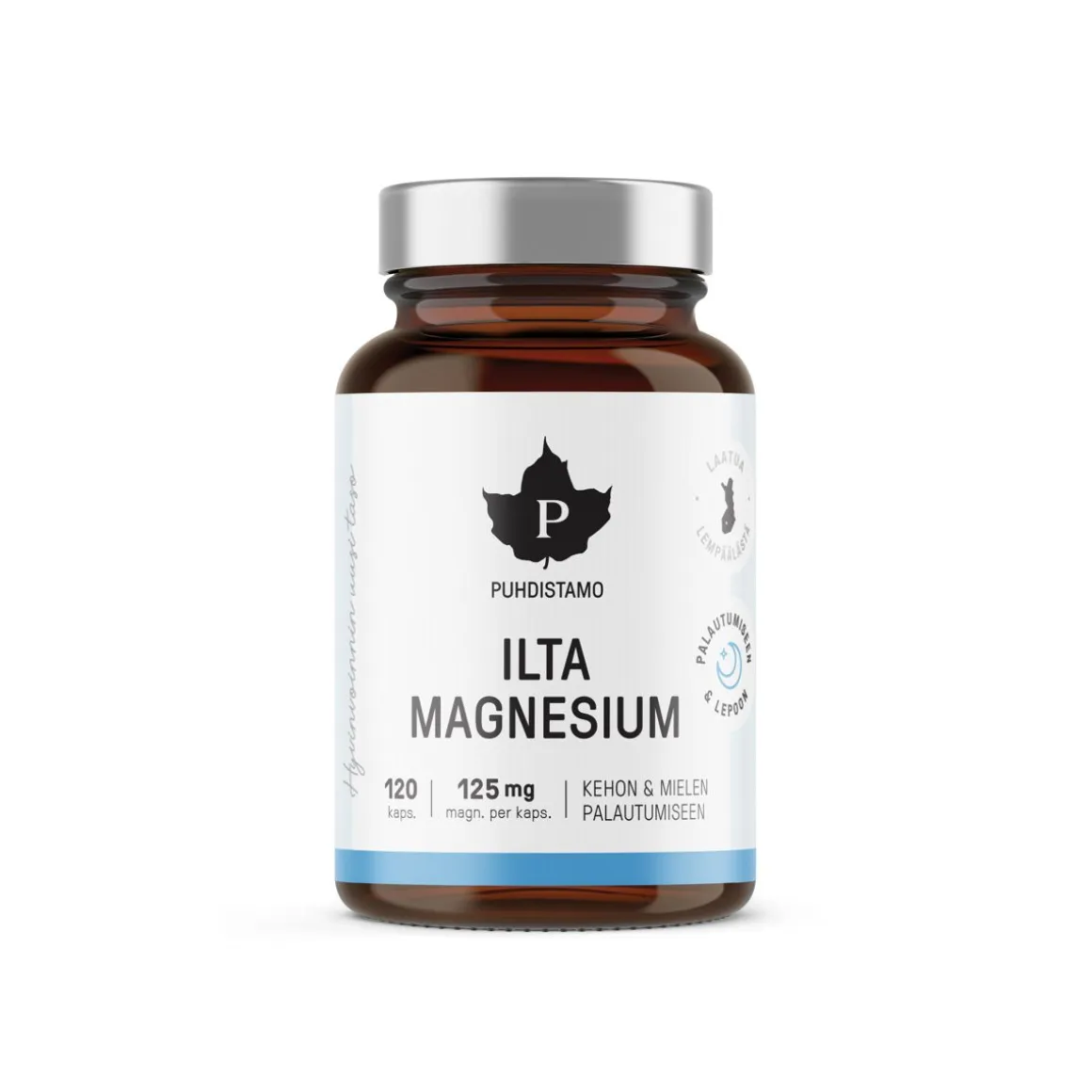 PUHDISTAMO ILTA MAGNESIUM -KAPSELI 120 KPL