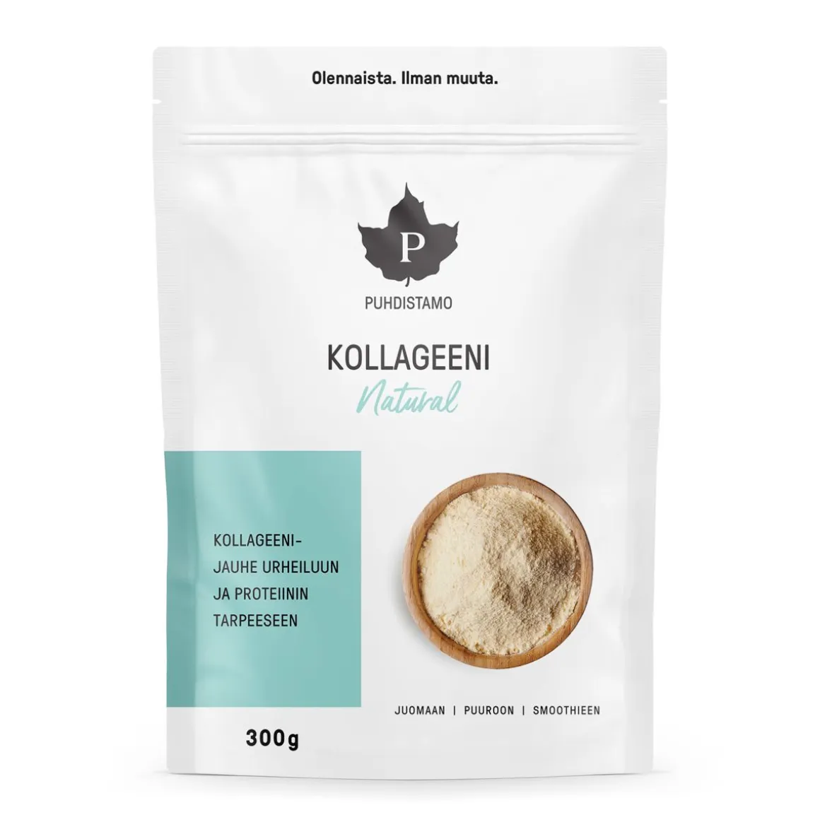 PUHDISTAMO KOLLAGEENI NATURAL 300 G