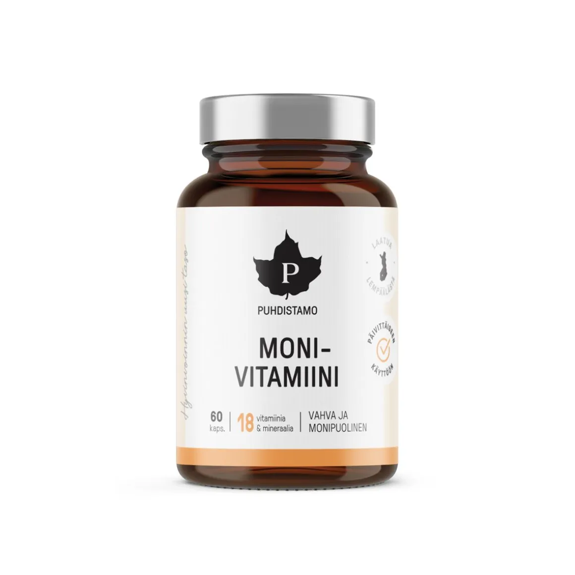 PUHDISTAMO MONIVITAMIINI 60 KPL
