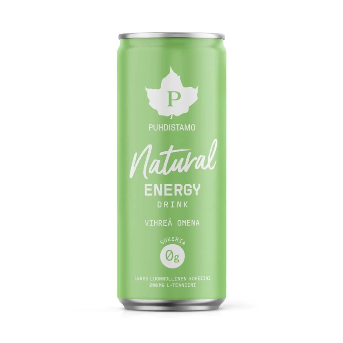 PUHDISTAMO NATURAL ENERGY DRINK VIHREÄ OMENA TLK 330 ML