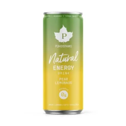 PUHDISTAMO NATURAL ENERGY DRINK PEAR LEMONADE 330 ML