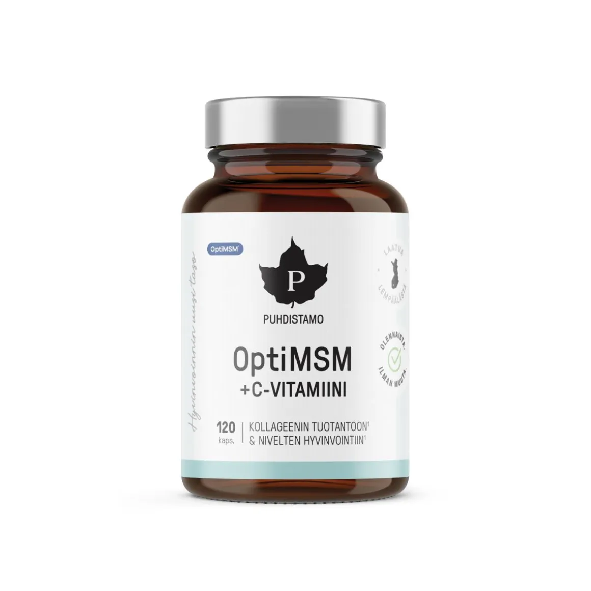 PUHDISTAMO OPTIMSM + C KAPS 120 KPL