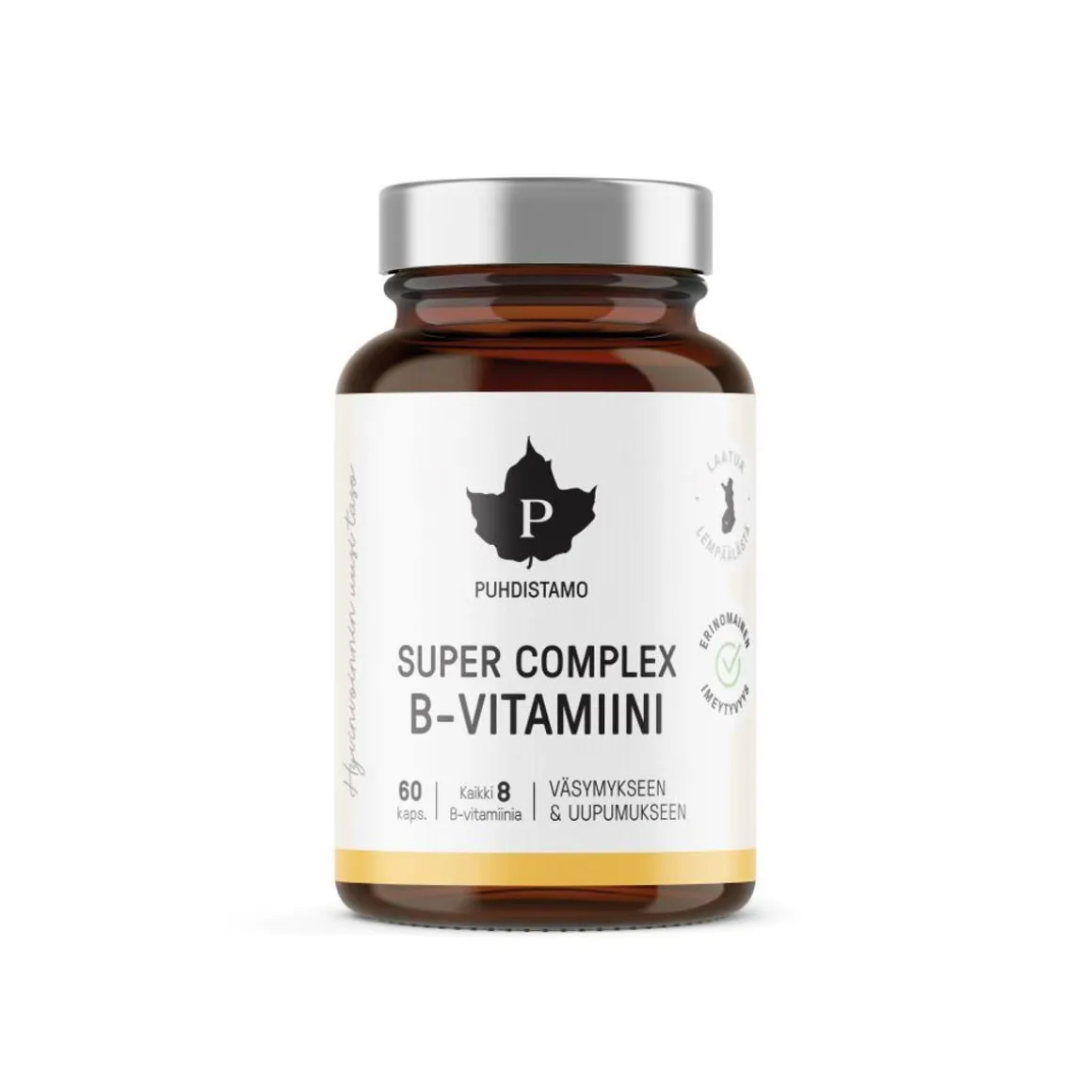 PUHDISTAMO SUPER COMPLEX B-VITAMIINI 60 KPL