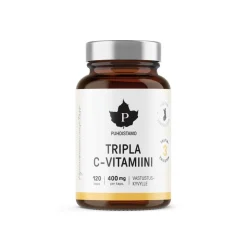 PUHDISTAMO TRIPLA C-VITAMIINI 120 KPL