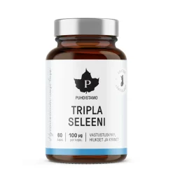 PUHDISTAMO TRIPLA SELEENI  60 KPL