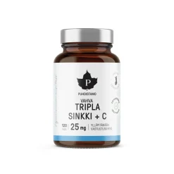 PUHDISTAMO TRIPLA SINKKI -KAPSELI 120 KPL