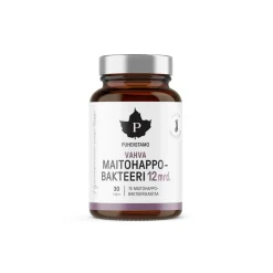 PUHDISTAMO VAHVA MAITOHAPPO-  BAKTEERI 12 MRD. 30 KPL